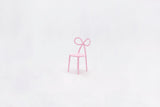 Kids Bow Back Chair - Pink