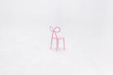 Kids Bow Back Chair - Pink