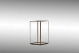 Brass Edged Square Lanterns (L)