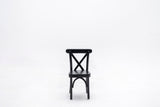 Kids Crossback Chair - Black
