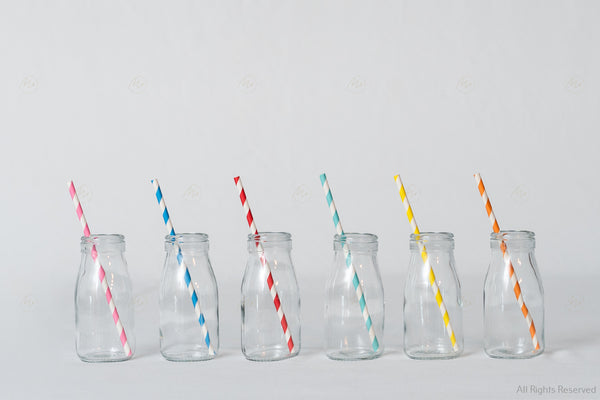 Mini Milk Bottles