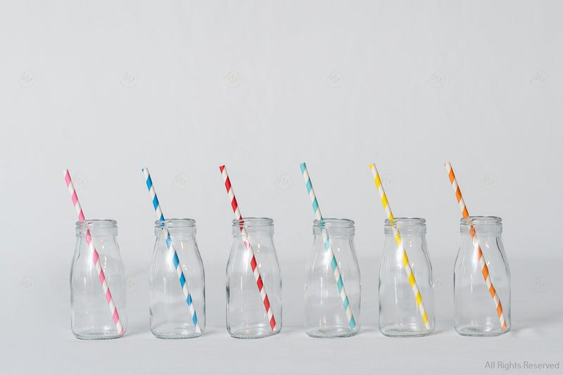 Mini Milk Bottles