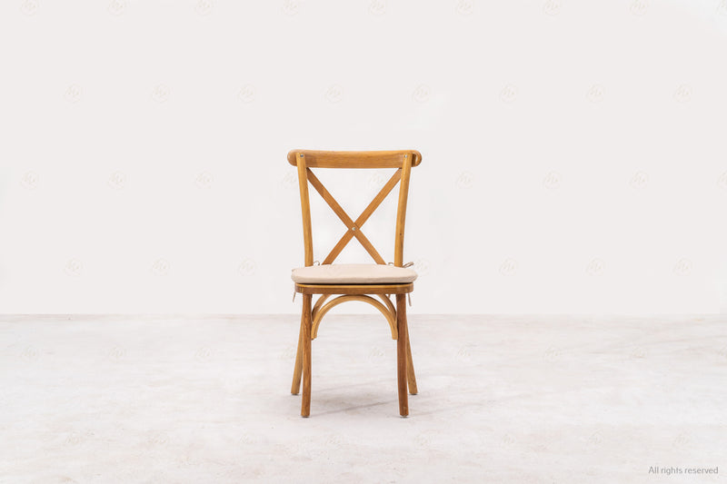Crossback Chair - Light Brown